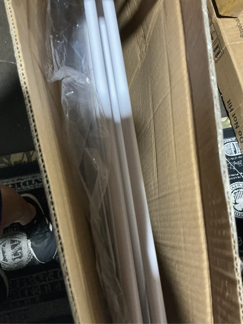Condition photo showing New/Like New for window safety guards for children kids toddler,adjustable 32.9"-61.4" wide window security bar, child safety guard prevents accidental falls (white, 2 piece) white 32.9"-61.4"(2 panels)