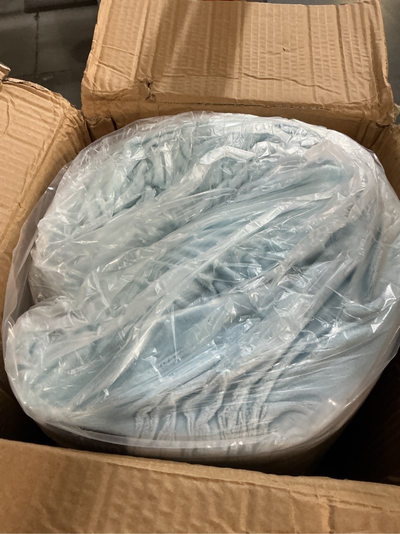 Condition photo showing New/Like New for 6pc adjustable orthopedic wedge pillow set – relieve acid reflux, snoring, back pain & post-surgery discomfort (light blue)