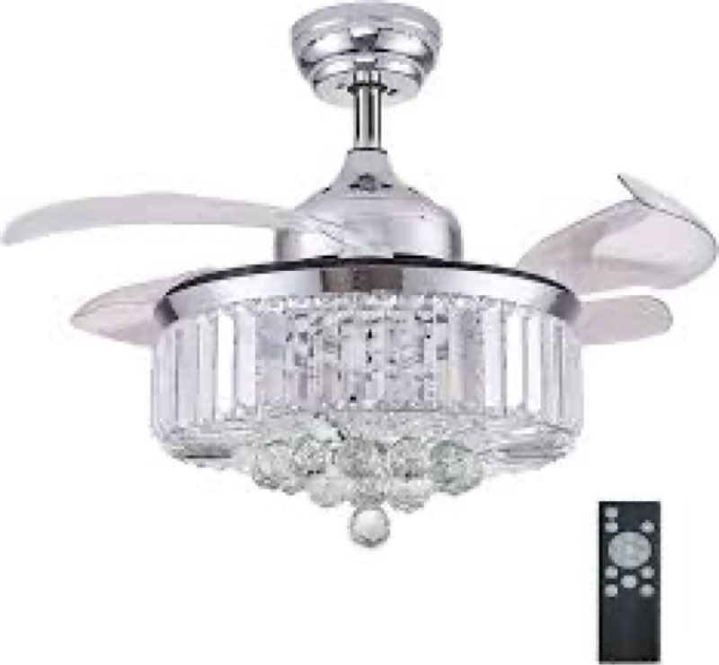48\" Fandelier Ceiling Fan-Wh. New 8001-48H????-T madc in china