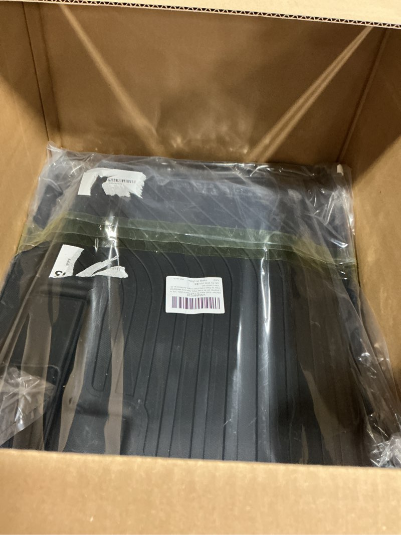 Condition photo showing New/Like New for X004RB1QZR GINOWY-Floor Mats for CX50 Hybrid 2025, TPE AL 1 Weather CX-50 Floor Mats, Non- Slip Waterproof Easy to Clean CX50 Floor Liners Accessories 