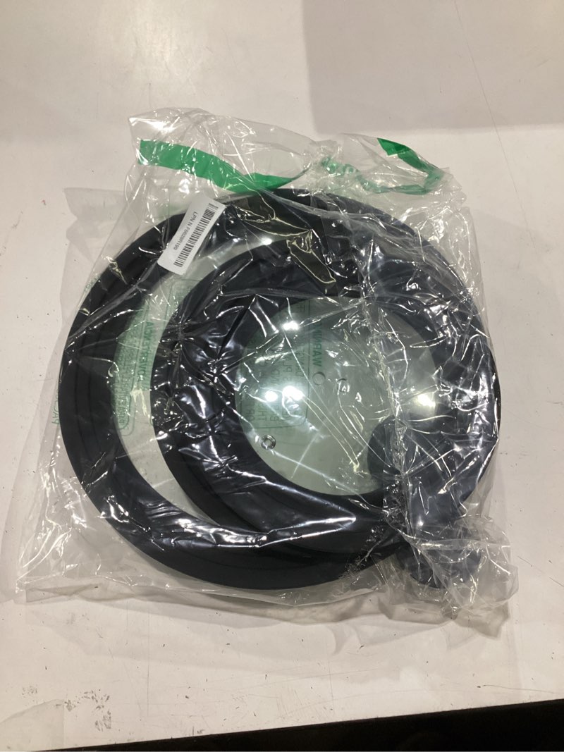 Condition photo showing Good Condition for ptwola 3pcs universal pot lids for pans and skillets, tempered glass replacement cast iron frying pan cover with heat resistant silicone rim, fits all 6" to 12" diameter cookware