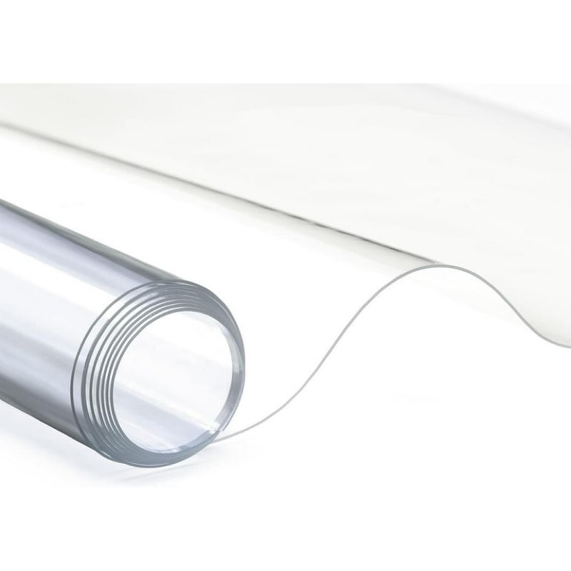 clear marine vinyl sheeting, 30 gauge, 5 yard roll of transparent plastic, storm windows, covering, protection, tablecloth protector