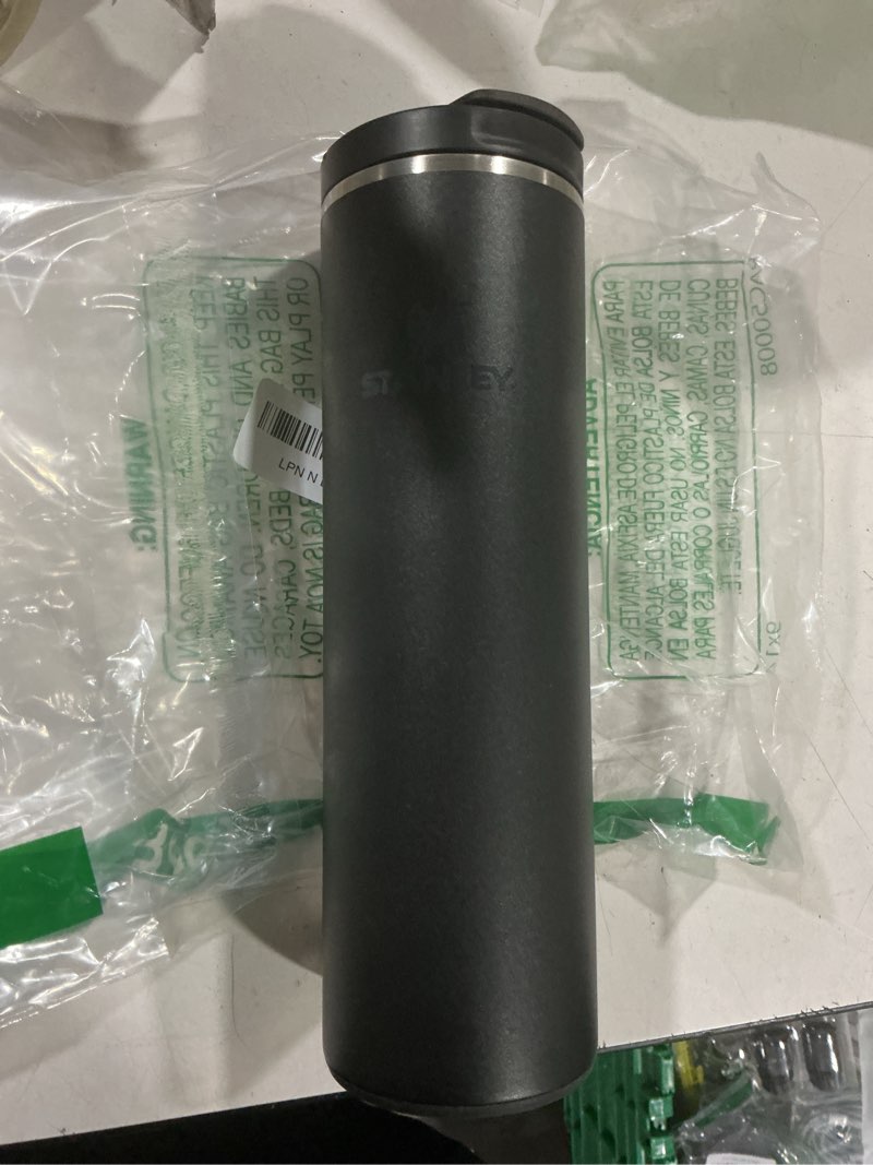 Condition photo showing Good Condition for stanley transit fliptop mug | leakproof coffee travel cup | vacuum insulated stainless steel | stays hot or cold for hours | bpa-free | 16 oz | black 2.0 black 2.0 16 ounces