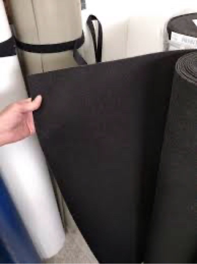 Custom Size Backed Non-Slip Area Rugs Runner, Easy Clean, Waterproof Runner Rugs for Hallway Entryway, Kitchen, Laundry, 2FT x 6FT, Gray Stripe (BLACK similar). 