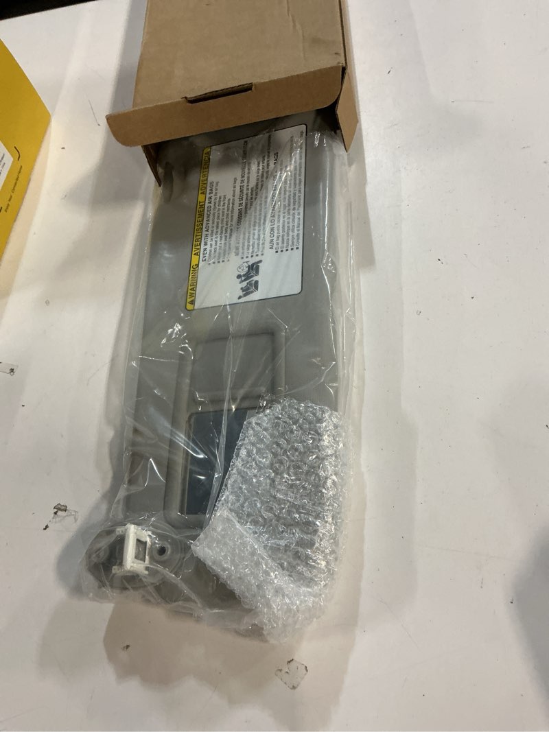 Condition photo showing As Is for Dasbecan Left Driver Side Sun Visor Compatible with 2013-2018 Toyota Rav4 (4th Gen XA40) Sunvisor (Gray) Replace 74320-42595 74320-42595-B0 74320-42595-C0