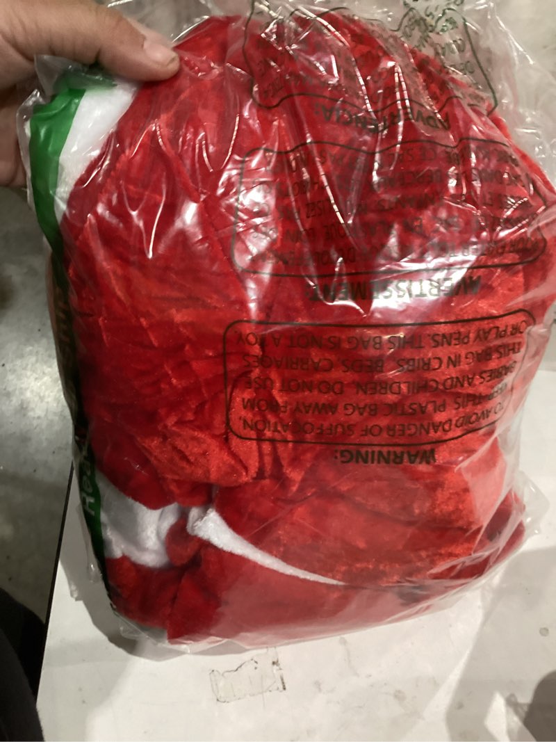 Condition photo showing Good Condition for KIMOBER 6 Pcs Christmas Chair Covers Decor,Santa Claus Hat Christmas Chair Slipcovers Sets for Christmas Dinning Decoration 6pcs Red
