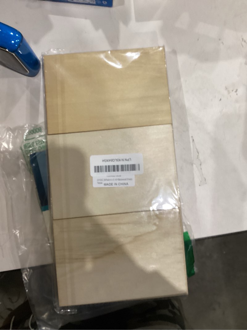 24 pack 4x6 inch basswood sheets