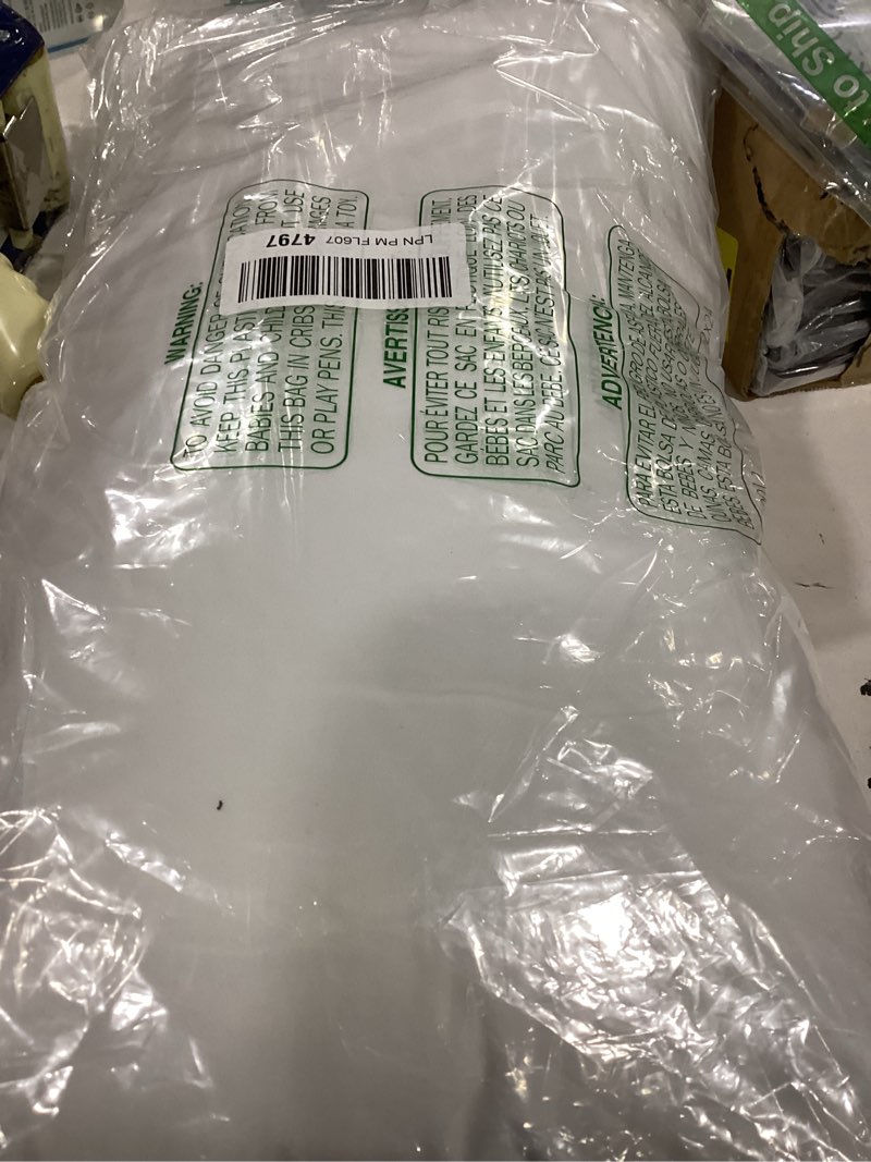 Condition photo showing Good Condition for MIULEE 12x24 Pillow Insert Throw Pillow Insert, Outdoor Pillows Water-Resistant Premium Lumbar Outdoor Pillow Stuffer Sham for Couch Sofa Patio Furniture Cushion Porch Swing 1 12x24 Inch