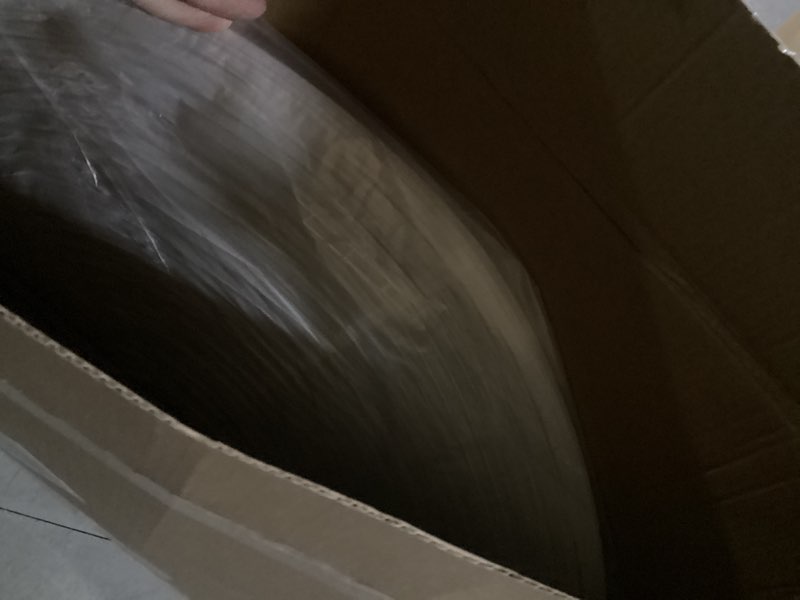 Condition photo showing New/Like New for large white oblate pendant lamp shade 55.5cm(21.85in) chinses lantern home decor paper ceiling lampshade