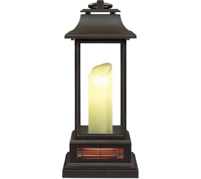 duraflame lantern style infrared quartz heater