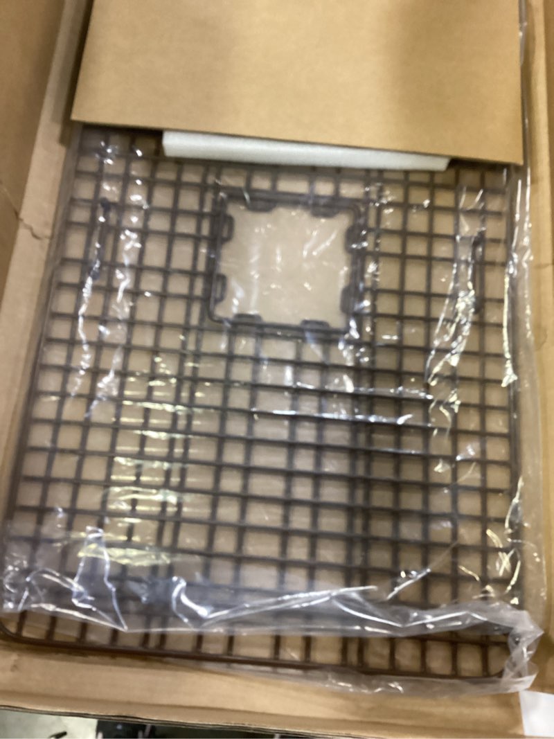 Condition photo showing Good Condition for SinkSense Wright 28" x 17" Kitchen Sink Bottom Grid, Antique Brown