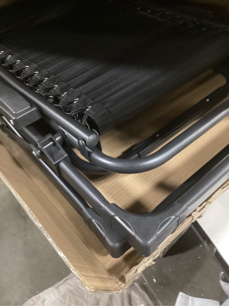 Condition photo showing Good Condition for Foldable BBL Chair with Hole Position Lawn Chair for BBL Lounge After Surgery Recovery Bed for Patio Garden Poolside Outdoor Yard Beach(Black)