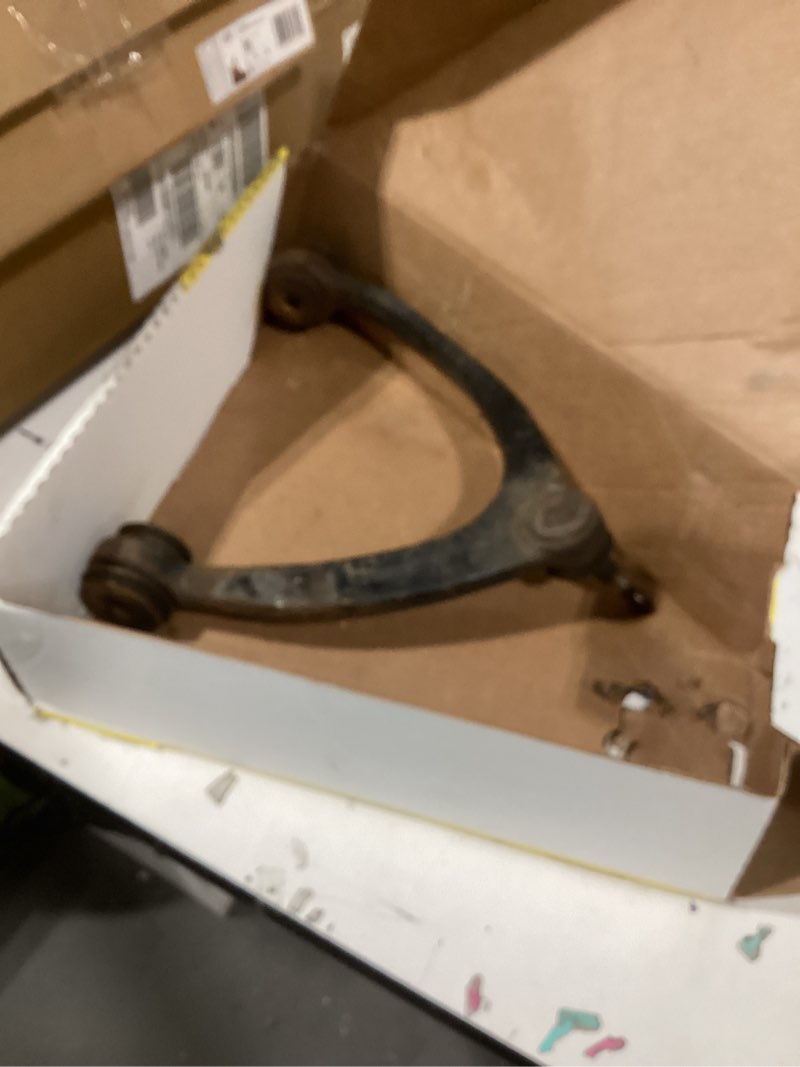 Condition photo showing As Is for MOOG CK80669 Front Left Upper Suspension Control Arm and Ball Joint Assembly for Chevrolet Silverado 1500