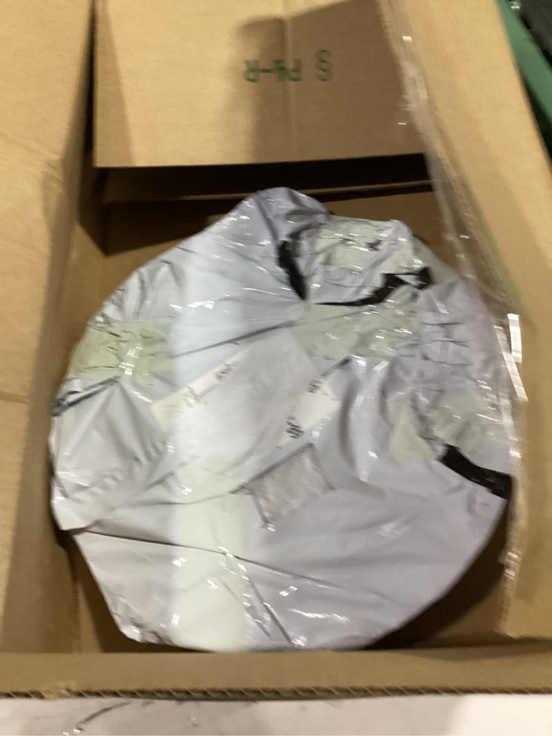 Condition photo showing Good Condition for patikil lampshade diffuser, 17" diameter round diffuser for drum lampshades pendants light, diy light shield, frosted white 17 inch