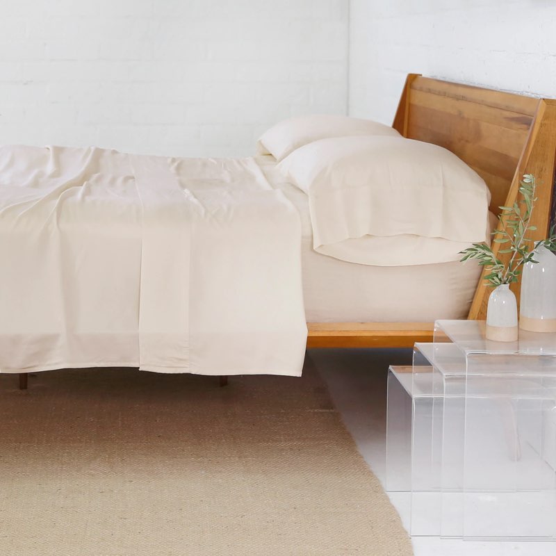 Bamboo Sheet Set, Queen, Sand