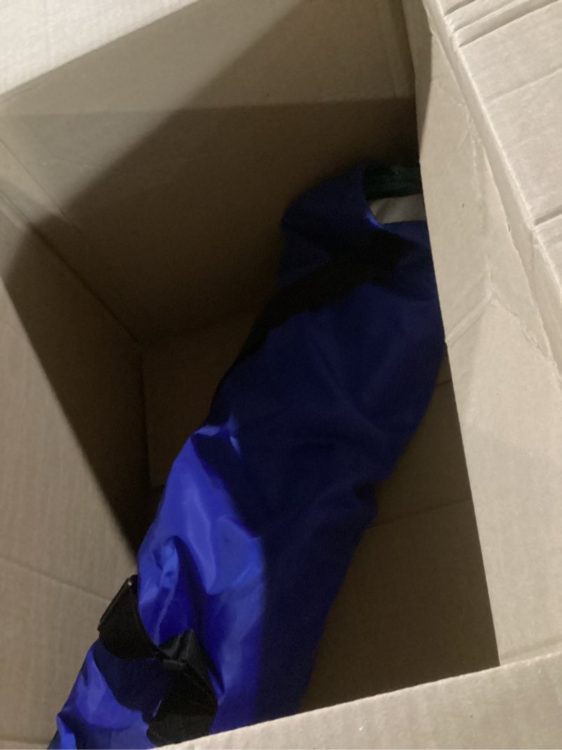 Condition photo showing Good Condition for ammsun 6.5ft twice folded portable beach umbrella with sand anchor windproof, push button tilt and air vent upf 50+ protection fits in a large suitcase for patio garden beach pool backyard blue 6.5ft blue