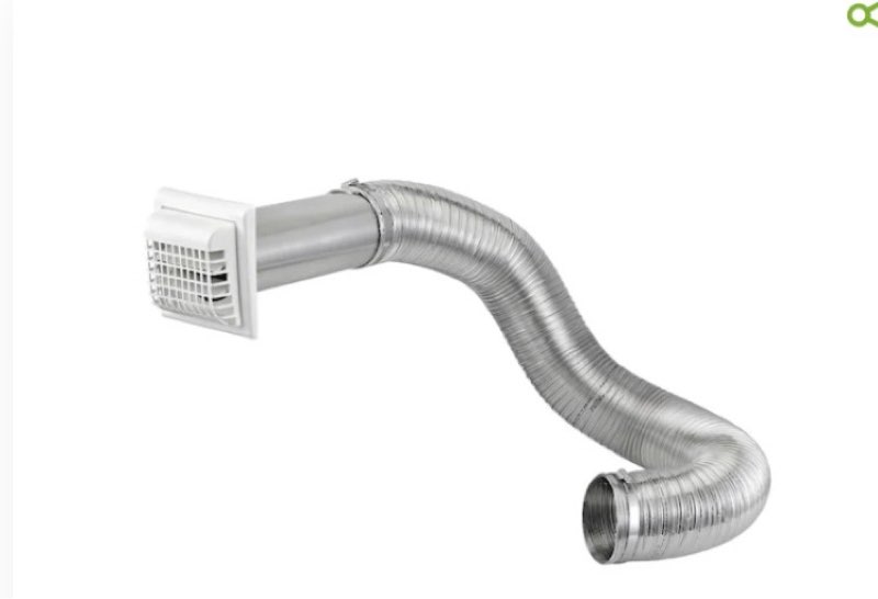 lambro rigiflex outdoor exhaust dryer vent kit
