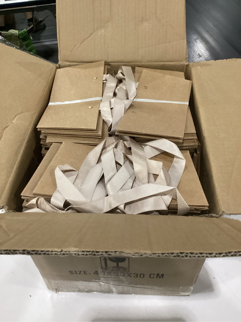 Condition photo showing Good Condition for pinkunn 150 pcs easter basket for gifts empty diy bulk party gift basket kit with handles market trays for packages wrapping wedding party anniversary display