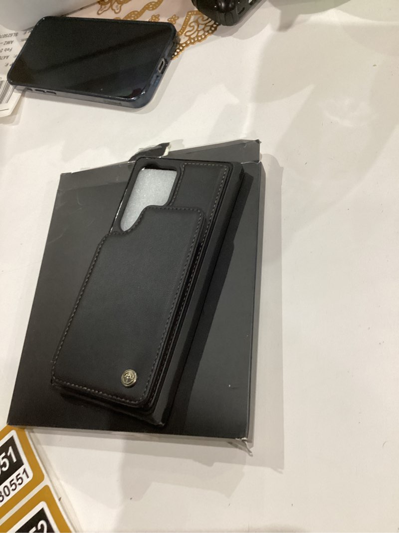 Condition photo showing Good Condition for vinich for samsung galaxy s23 ultra wallet case with card holder, rfid blocking credit slots kickstand shockproof phone cover for women men, black for samsung galaxy s23 ultra - 6.8'' black