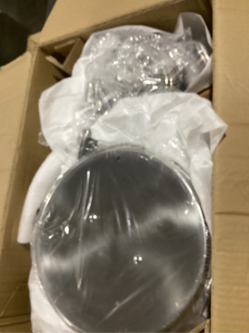 Condition photo showing Good Condition for EWFEN Stainless Steel Cookware Set, 3 Ply 17 Piece Stainless Steel Pot and Pan Set, Oven Dishwasher Safe | Induction Compatible Frying Pans, Saucepans, Saute Pan & Stock Pot, PFOA, PTFE & PFOS Free
