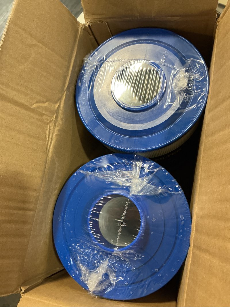 Condition photo showing New/Like New for pas28 filter compatible with pas28, pas28-f2l, pas28-f2l-b12, x29-pas28-f2l, 06-0052-12, 06-0055-12, fc-0309, fc-0312, sd-01330 hot tub spa pool replacement cartridge, 2 pack