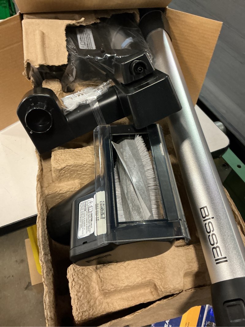 Condition photo showing As Is for bissell powerclean furfinder deluxe with extra battery