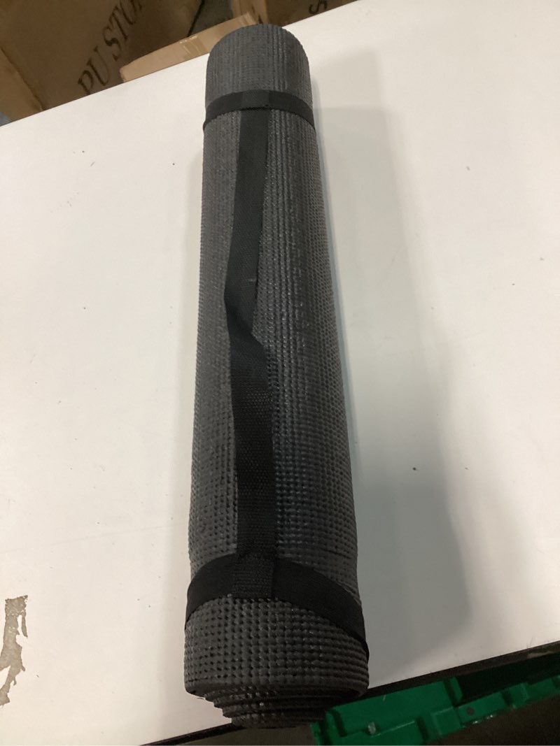 Condition photo showing Good Condition for Fitvids All Purpose 1/4-Inch High Density Anti-Tear Exercise Yoga Mat with Carrying Strap, Multiple Colors Black