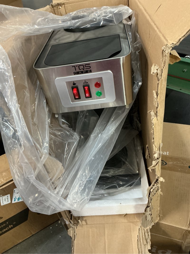 Condition photo showing Good Condition for Commercial Coffee Maker Stainless Steel - Double Coffee Machine for Office, Restaurant, Industrial Use - High Capacity Office Coffee Maker - TQS Cafe