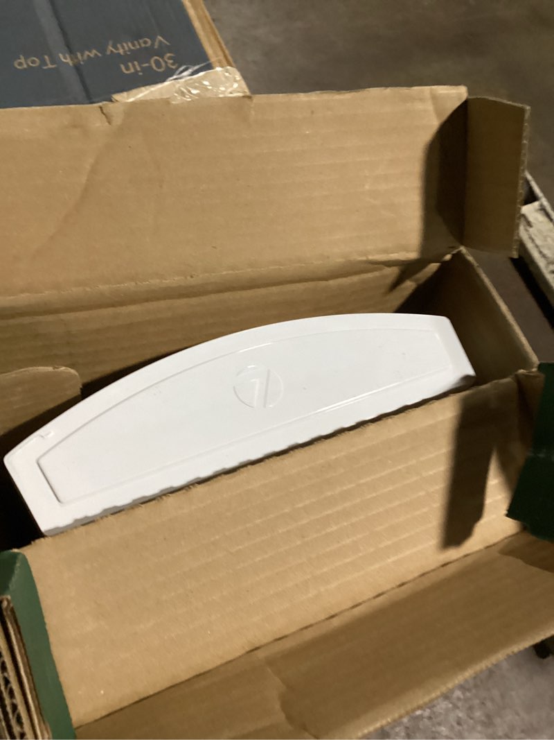 Condition photo showing As Is for lithonia lighting 4-ft 5000 -lumen cool white led wraparound light