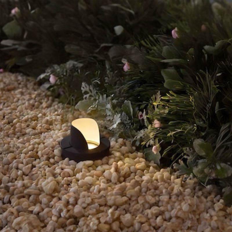 harbor breeze 500 -lumens matte bronze low voltage hardwired led outdoor path light