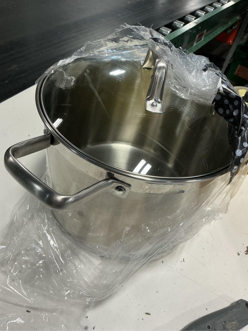 Condition photo showing Good Condition for duxtop professional stainless steel cookware induction ready impact-bonded technology (8.6qt stockpo