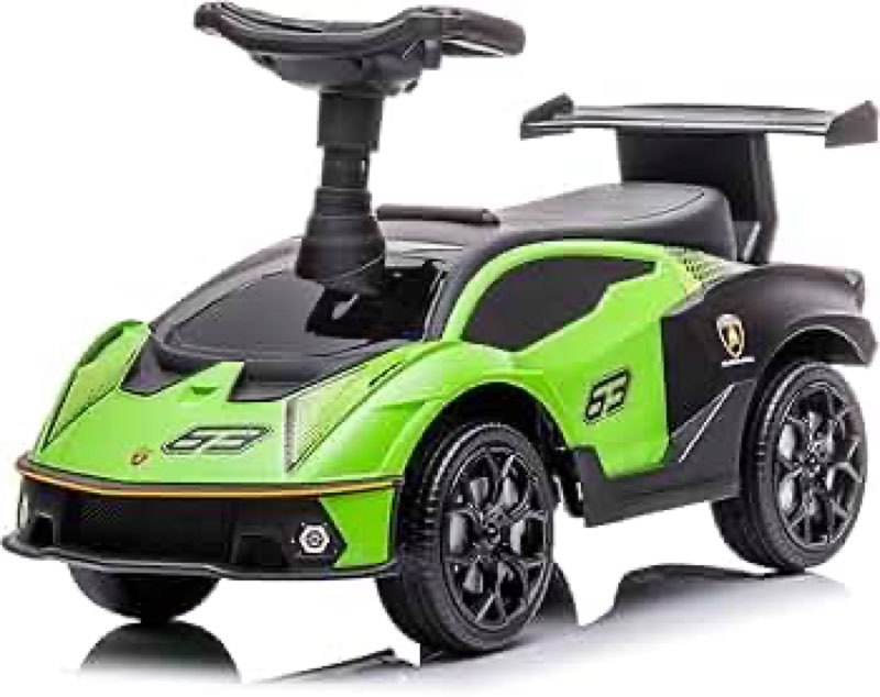 Best Ride On Cars Lamborghini Essenza SCV12 Push Car, Green, Large