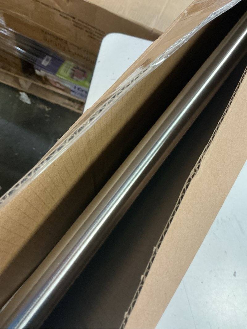 Condition photo showing Good Condition for hershii expandable closet tension shelf rod adjustable storage rack heavy duty diy organizer divider for wardrobe cupboard kitchen bathroom 82-117.5cm/32.28-46.25inches