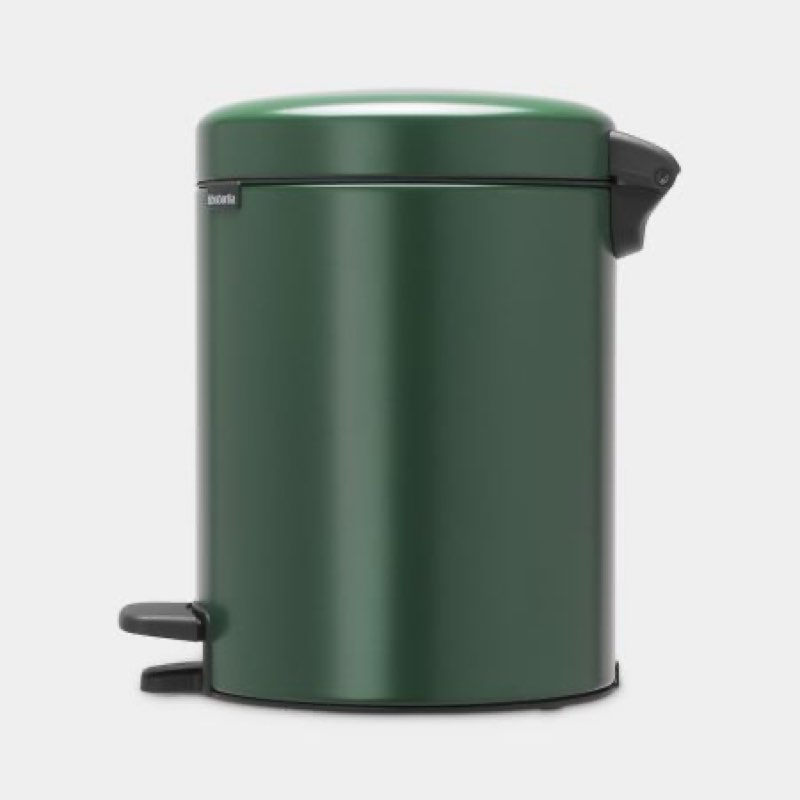 Brabantia NewIcon Step On Trash Can, 1.3 Gallon (5 Liter)