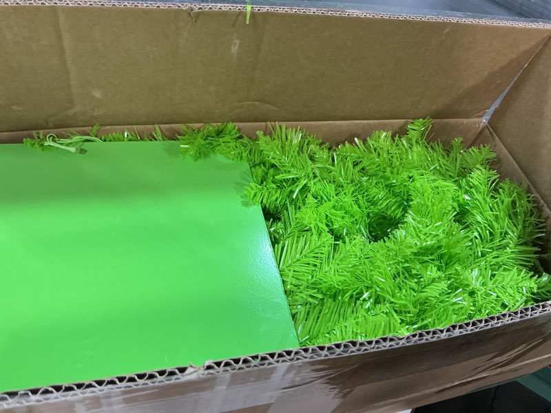 Condition photo showing As Is for 5.8FT Prelit Christmas Tree - Artificial Christmas Tree with Timer Remote for Indoor Holiday Decor - Xmas Tree for Home, Office, Living Room, Kitchen (A-Light Green) (A-Light Green, 5.8 FT) A-light Green 5.8 FT