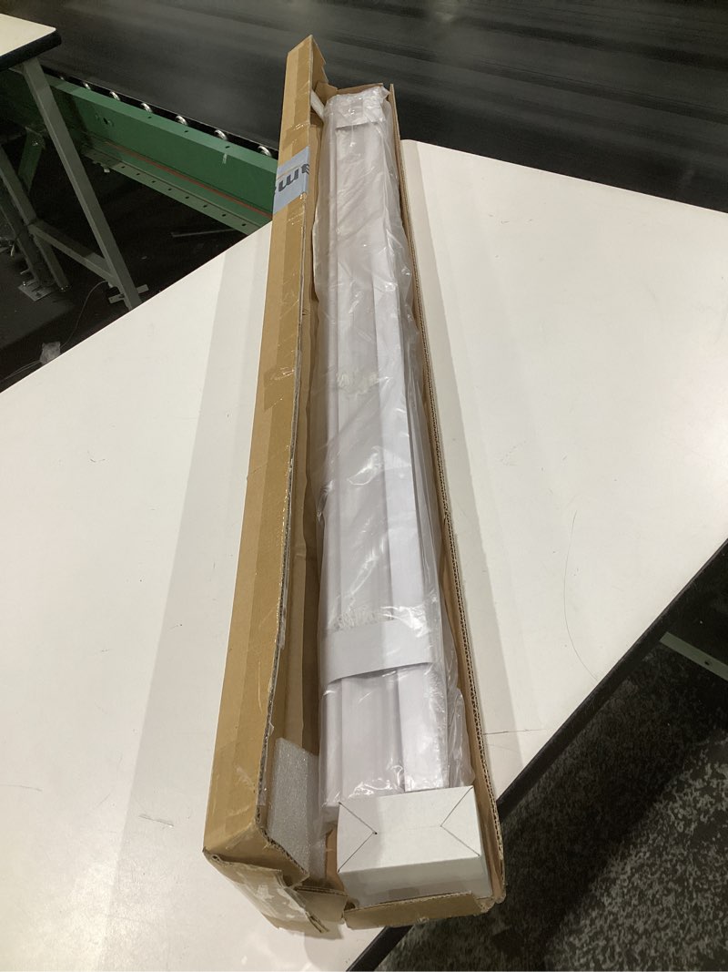 white blinds, size unknown