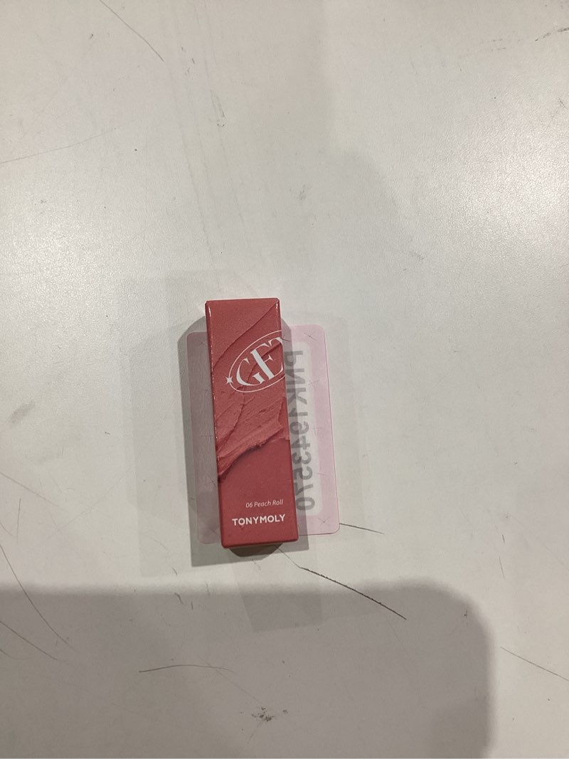Condition photo showing New/Like New for TONYMOLY Get It Tint Waterful Butter – 06 Peach Roll, Long-Lasting Hydrating Lip Tint with Shea Butter for Soft, Moisturized, Non-Sticky Lips, Korean Lip Color