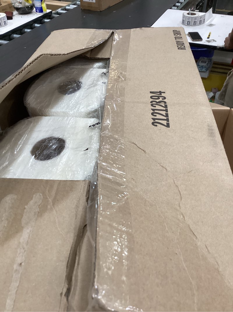 Condition photo showing New/Like New for bounty paper towels quick size, white, 16 family rolls = 40 regular rolls family 117 sheet (pack of 16)