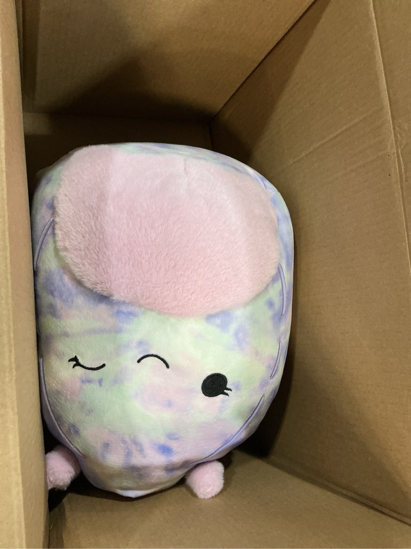Condition photo showing Good Condition for Squishmallows 14-Inch Dottie Pink and Blue Tie-Dye Sea Slug - Large Ultrasoft Official Kelly Toy Plush
