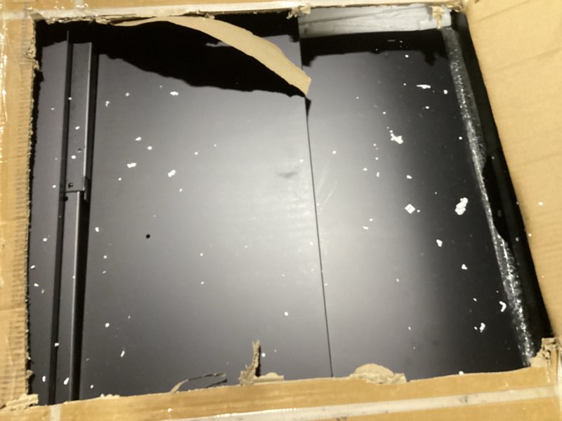 Condition photo showing Good Condition for skm washer and dryer pedestal with drawer, laundry pedestal for washer and dryer stand, heavy duty steel washing machine stand height raiser (2, black, 29" w x 29" d x 14" h) black 29" w x 29" d x 14" h 2
