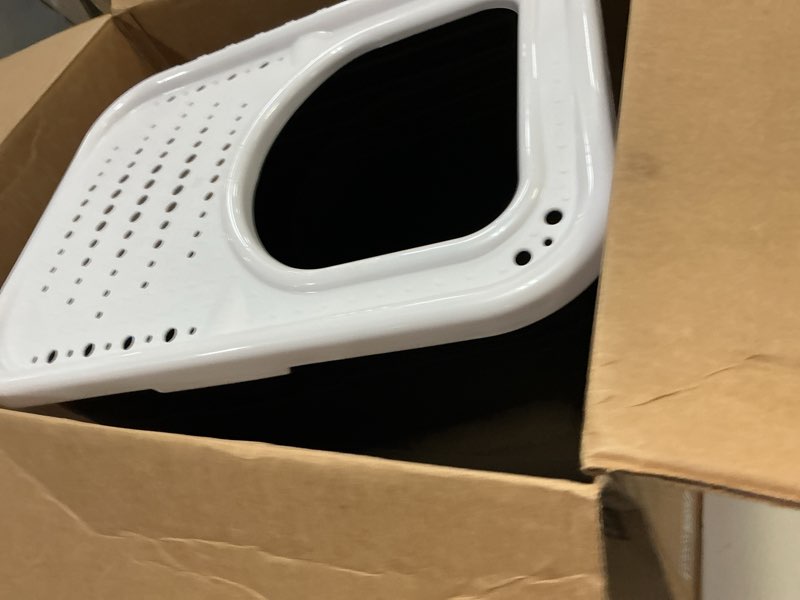 Condition photo showing Good Condition for arm & hammer premium top entry litter box with filter to clean paws and microban, made in usa