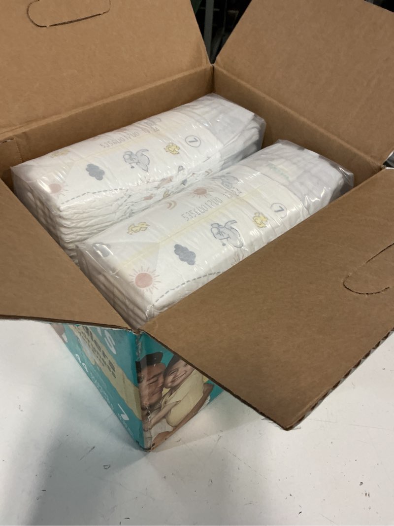 Condition photo showing New/Like New for (Size:7)Pampers Baby Diapers - Swaddlers - Size 7, 44 Count, Ultra Absorbent Disposable Infant Diaper Size 7 44