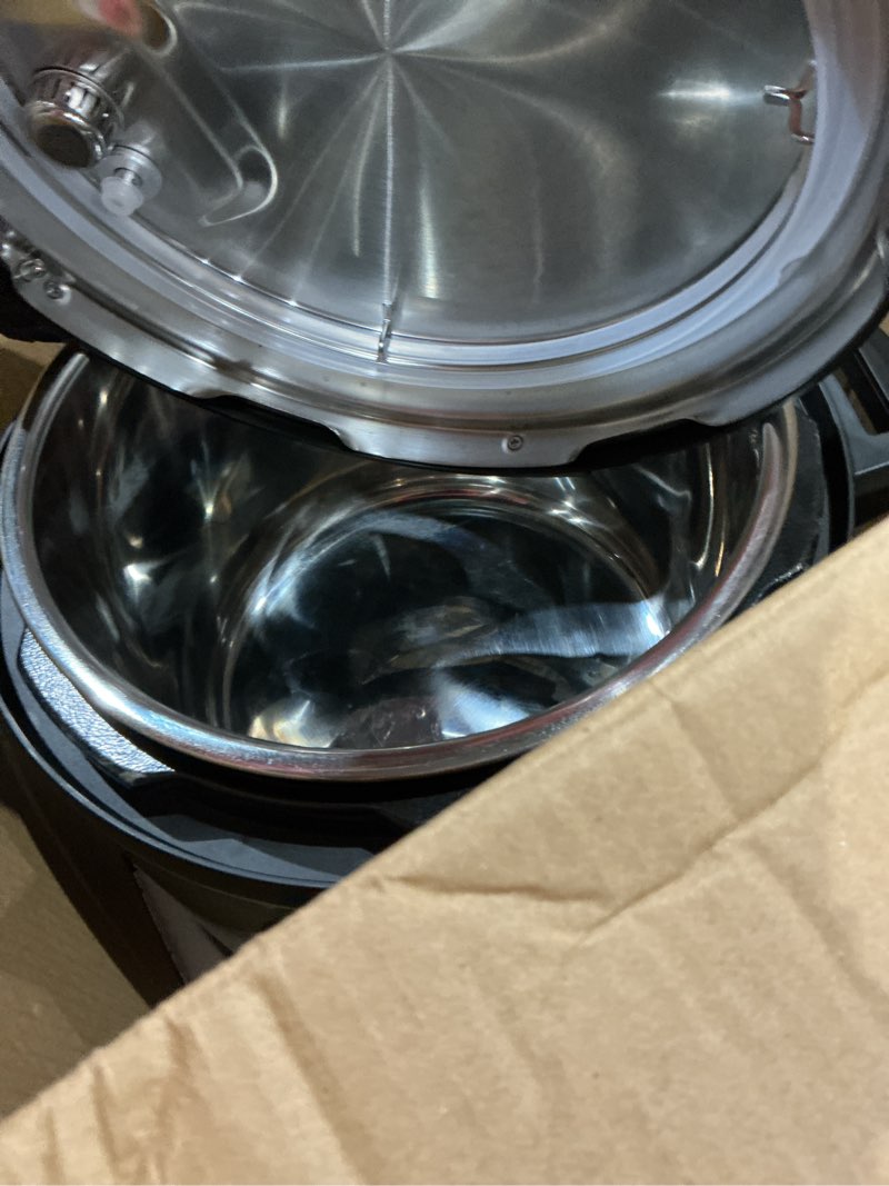 Condition photo showing Good Condition for instant pot duo 7-in-1 electric pressure cooker, slow cooker, rice cooker, steamer, sauté, yogurt maker, warmer & sterilizer, includes app with over 800 recipes, stainless steel, 8 quart 8 quarts