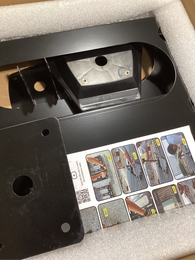 Condition photo showing New/Like New for adjustable starlink gen 3 roof ridge mount, ybervont starlink mounting kit gen 3 with 0-30° adjustable starlink gen 3 pipe adapter, starlink roof mount kit for starlink internet kit satellite, black