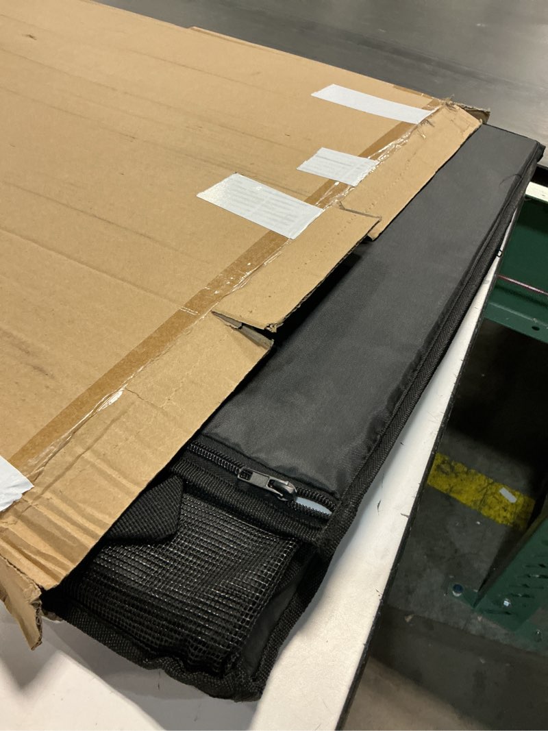 Condition photo showing Good Condition for FURTIME Large Dog Car Seat, Upgraded PU Leather Back Seat Extender with Hard Bottom, Waterproof Pet Car Seat Cover for Medium Sized Dog, Pet Hammock for Cars, SUVs, Trucks Black