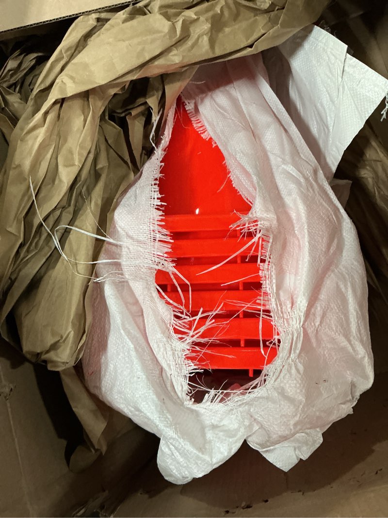 Condition photo showing Good Condition for BATTIFE 6 Pack 28 Inch Traffic Safety Cones with Reflective Collars, Heavy Duty Orange Parking Cones for Road Construction and Traffic Control 28inch 6