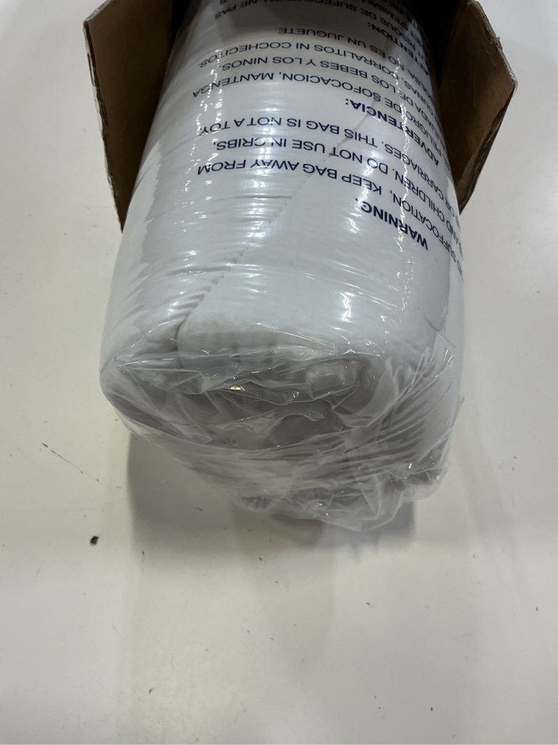 Condition photo showing New/Like New for sleep zone twin xl cooling mattress topper for college dorm, premium zoned cool mattress pad cover, padded mattress protector breathable washable, deep pocket 8-21" (white, twin xl) white twin xl
