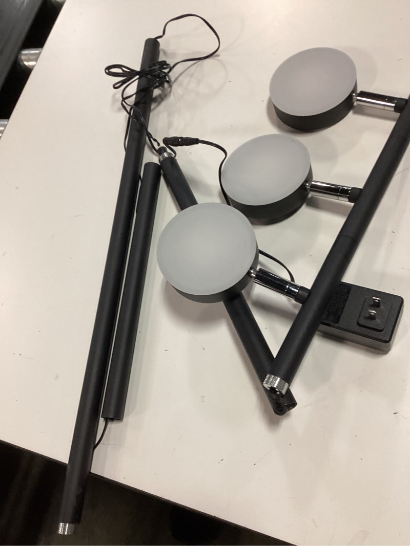 Condition photo showing As Is for Ceiling Light 'Neros' made of Metal for Living Room & Dining Room