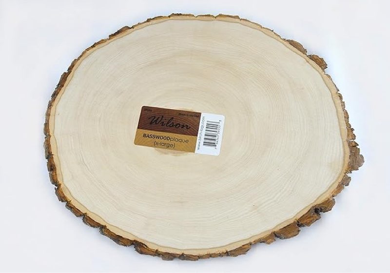 (Similar) Wilson Basswood Round/Oval (X Large (11-13 inch Wide x 5/8 inch Thick))
