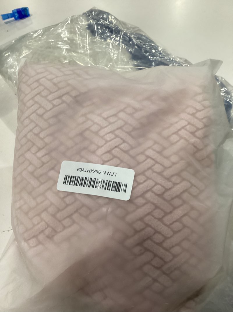 Condition photo showing Good Condition for MIFXIN Computer Office Chair Cover Stretch Elastic Slipcover 2 Piece Stretchable Knitted Universal Computer Chair Seat Cover Furniture Protector for Office Home (Jacquard Pink) B-jacquard Pink